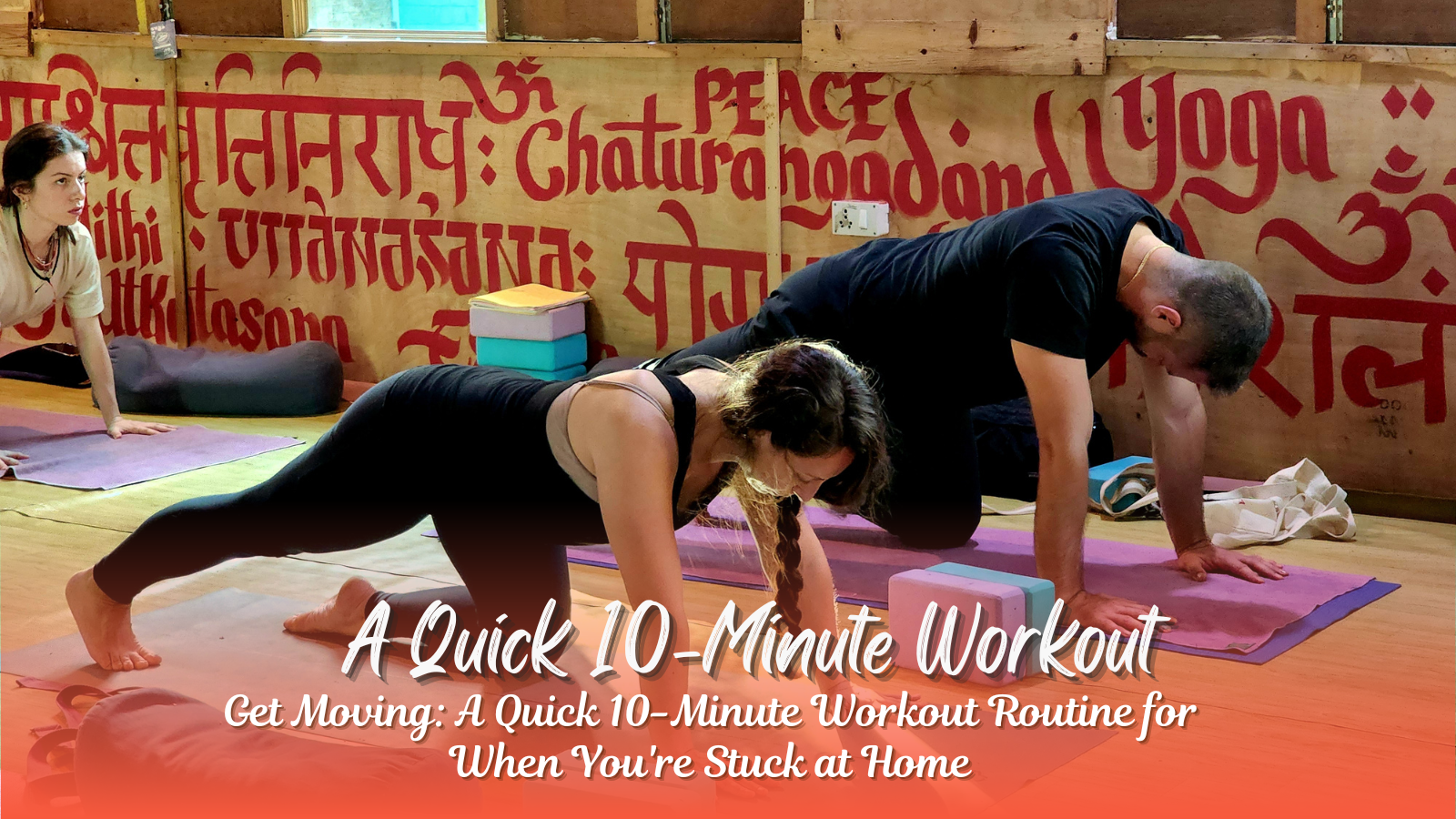 10-Minute Workout Routine for When You're Stuck at Home