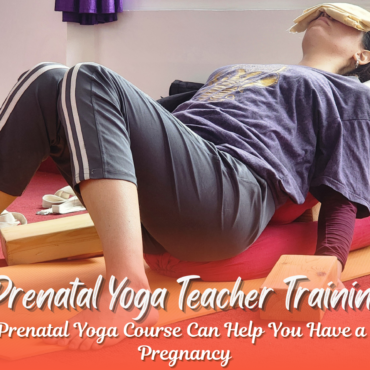 "Pregnant woman practicing prenatal yoga in Rishikesh" "Prenatal yoga teacher training at the Best Yoga School in India" "Yoga poses for pregnancy wellness and relaxation" Best Prenatal Yoga Course for a Smooth Pregnancy