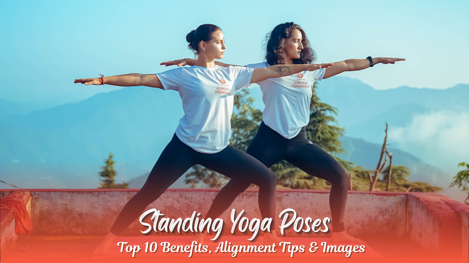 Tadasana yoga pose step-by-step image Standing yoga pose for balance - Vrikshasana
